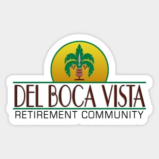 Del Boca Vista Logo Sticker